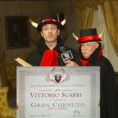 Gran Cornuto Vittorio Sgarbi