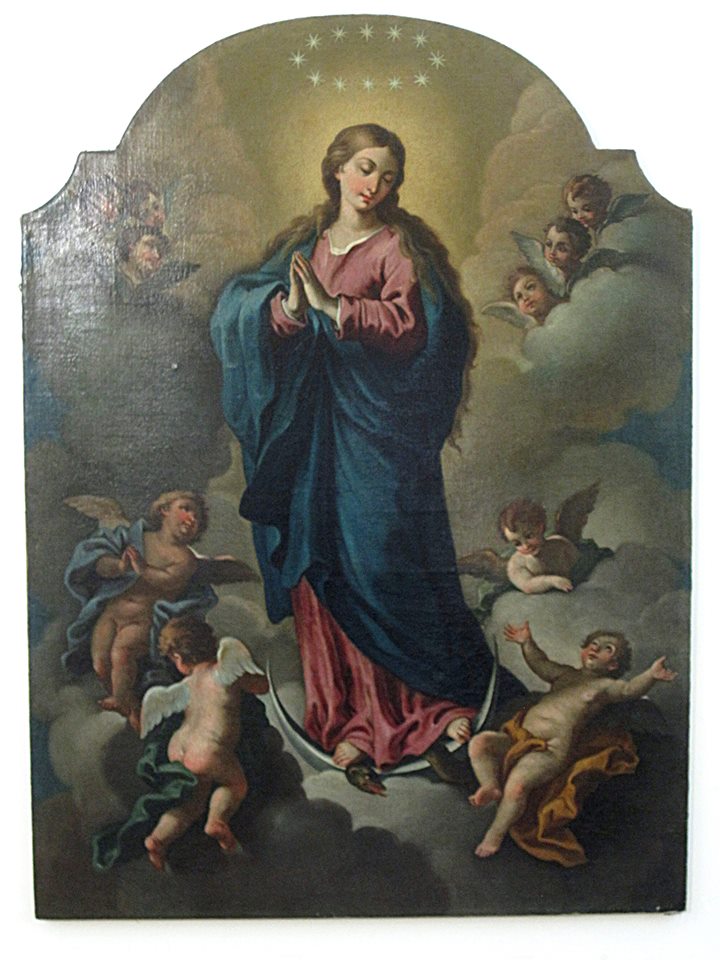 immacolata concezione vito calo chiesetta di santo stefano piccolo in putignano