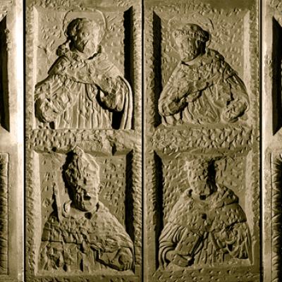 Lapide Santi e Vescovi dell'ordine Domenicano - Chiesa di San Domenico - Matera