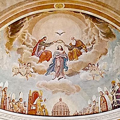 Chiesa Di Sant Antonio Da Padova Liverpool Inghilterra Cupola